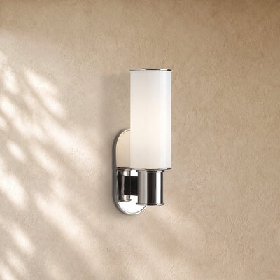 Harlins Milk Glass Wall Sconce