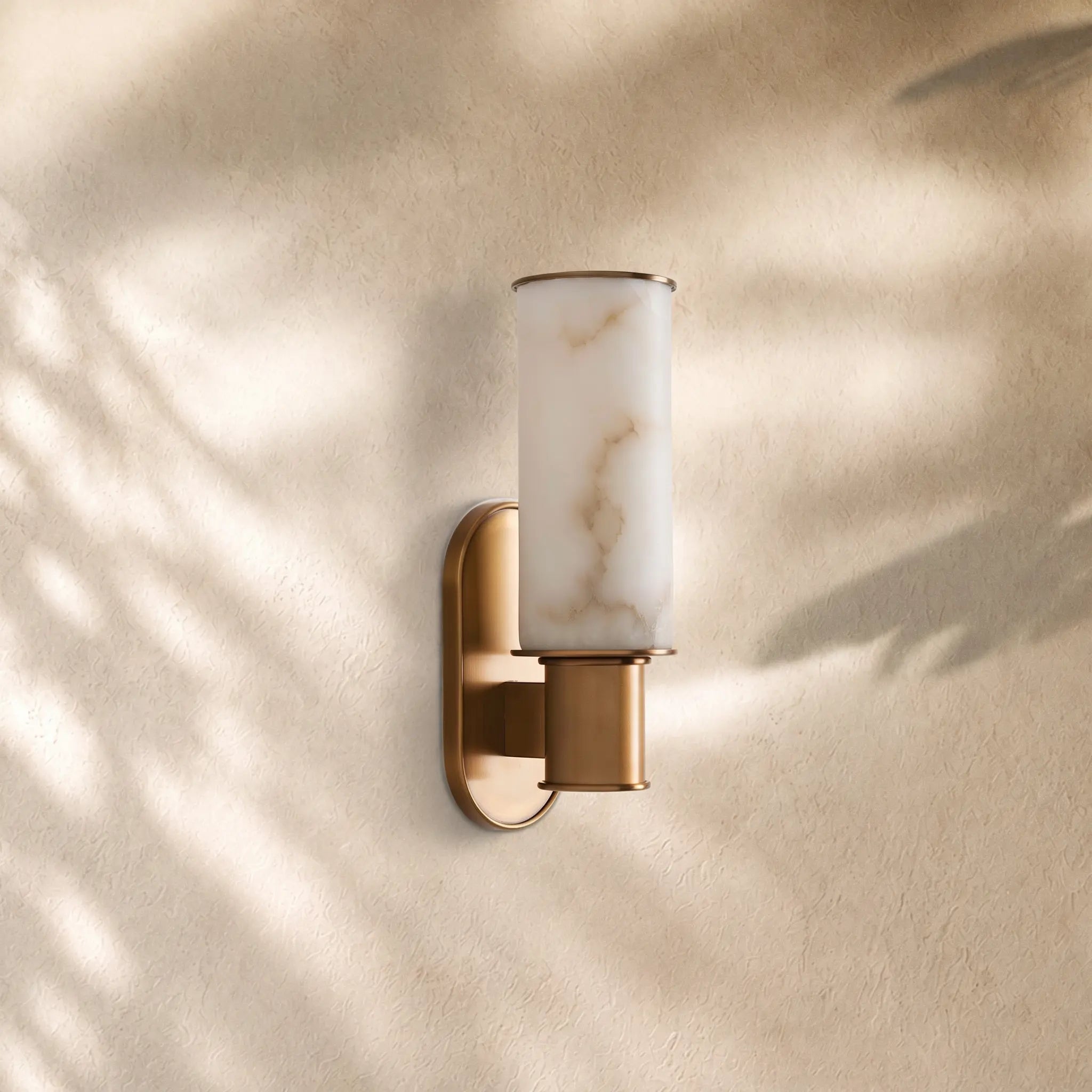 Harlins Alabaster Wall Sconce