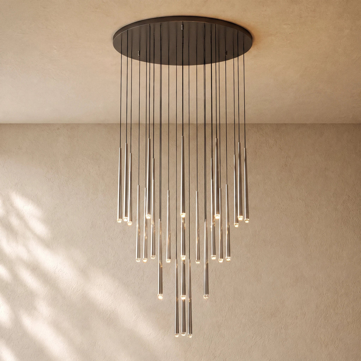 Aqaitaiva Round Chandelier 18", 24", 30", 48"