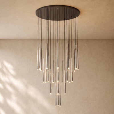 Aqaitaiva Round Chandelier 18", 24", 30", 48"