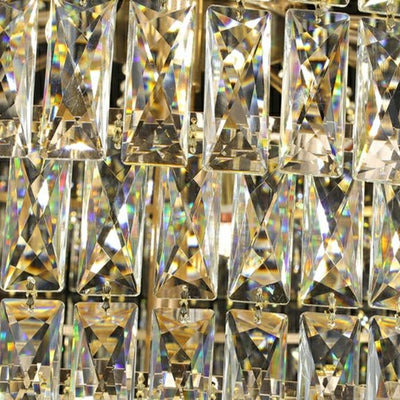 Magnificent Extra Large Foyer Hall Chandelier Tiered Crystal Ceiling Lighting Fixture For Living Room Decor - cyranlamps