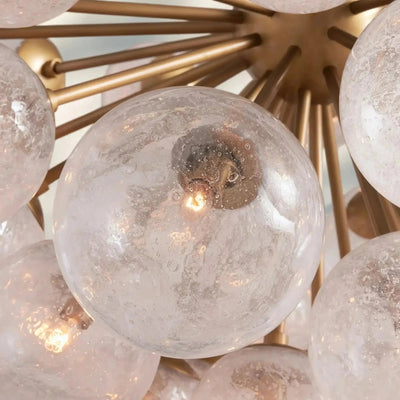 Mandoza Glass Chandelier - Cyran Lamps