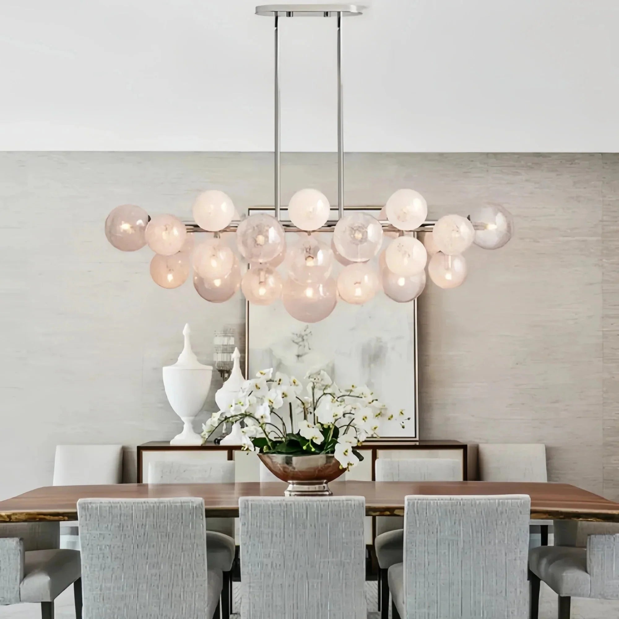 Mandoza Linear Chandelier - cyranlamps
