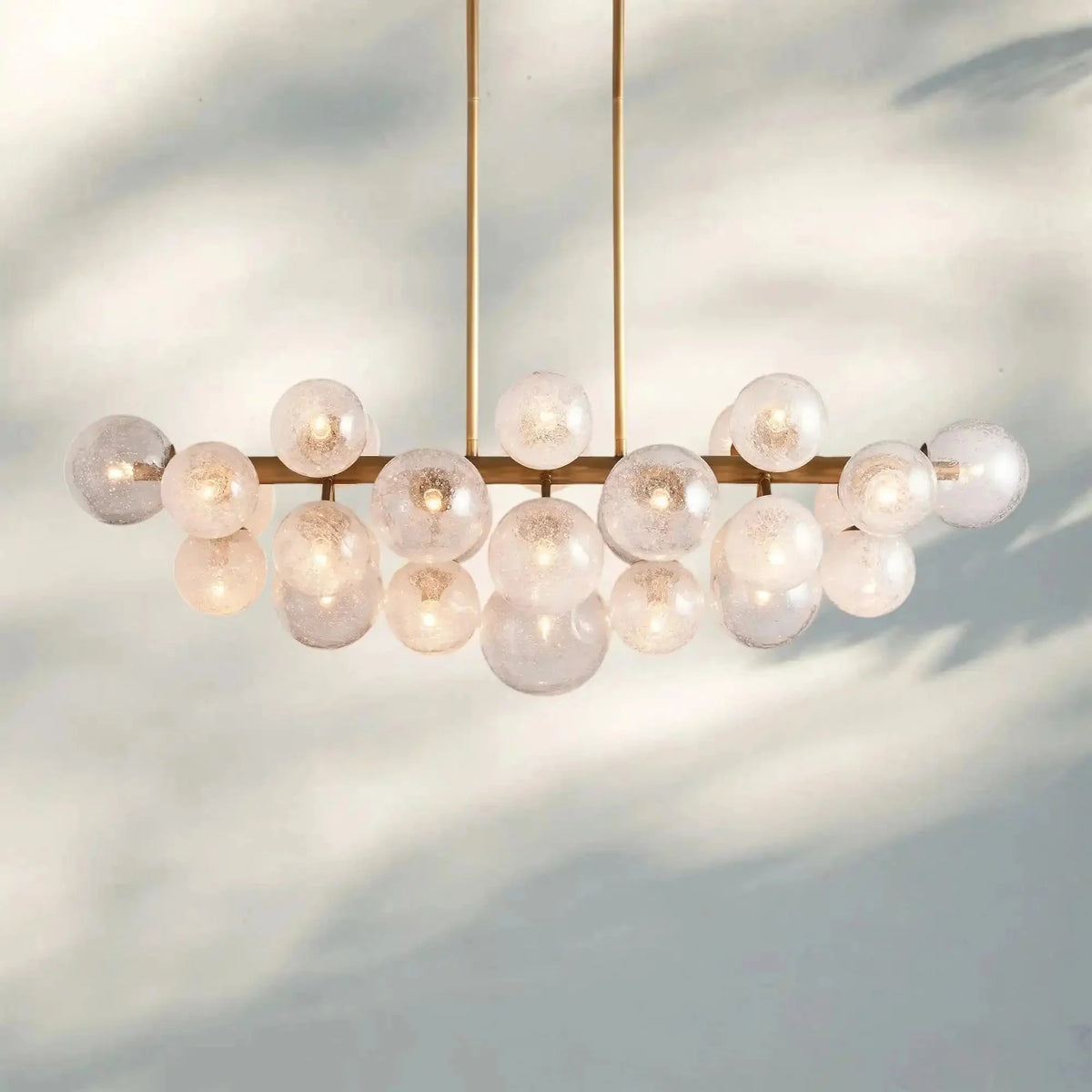 Mandoza Linear Chandelier - cyranlamps