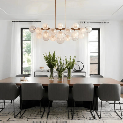 Mandoza Linear Chandelier - cyranlamps