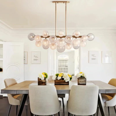 Mandoza Linear Chandelier - cyranlamps