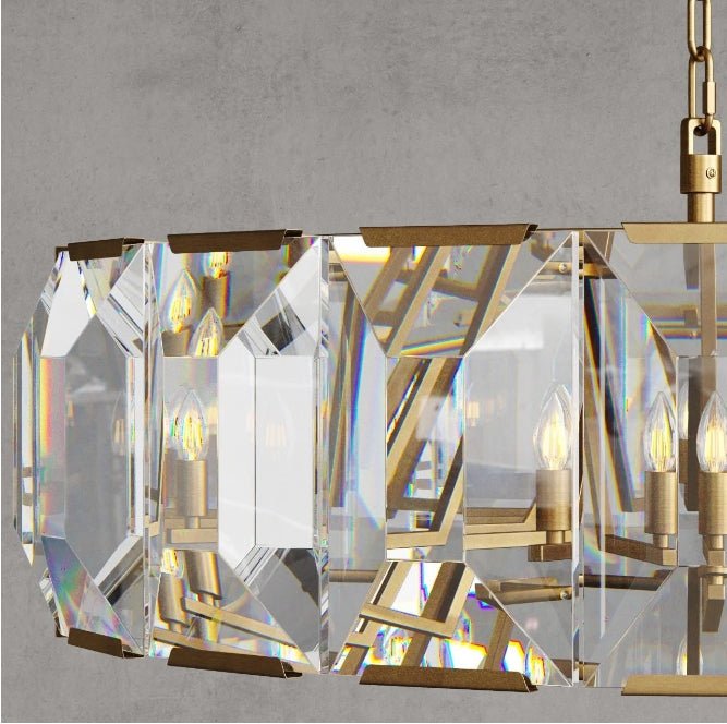 Marlow Crystal Round Chandelier - cyranlighting