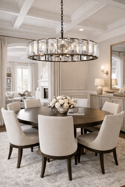 Marlow Crystal Round Chandelier - cyranlighting