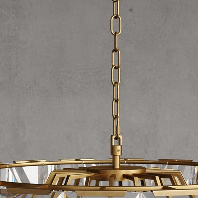 Marlow Crystal Round Chandelier - cyranlighting