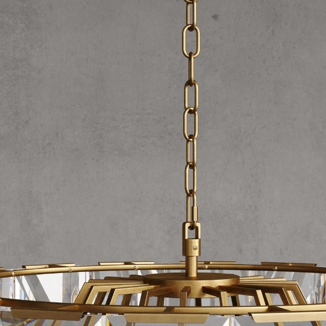 Marlow Crystal Round Chandelier - cyranlighting