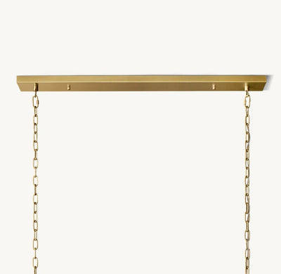 Marquis Rectangular Chandelier 72" - Cyran Lamps