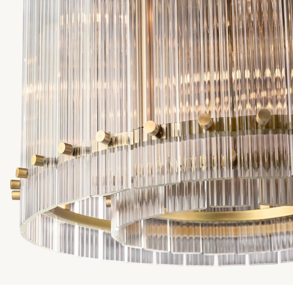 Marquis Round Chandelier 37" - Cyran Lamps