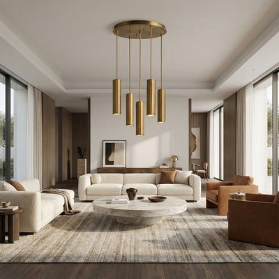 Matthie Metal Chandelier - cyranlamps