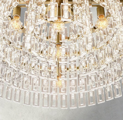 Merlyna Round Chandelier 36", 48", 60" - cyranlighting