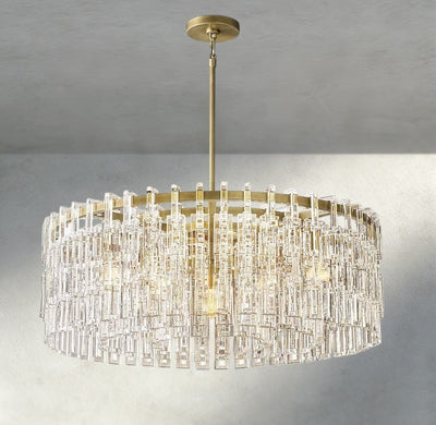 Merlyna Round Chandelier 36", 48", 60" - cyranlighting