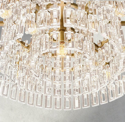 Merlyna Round Chandelier 36", 48", 60" - cyranlighting