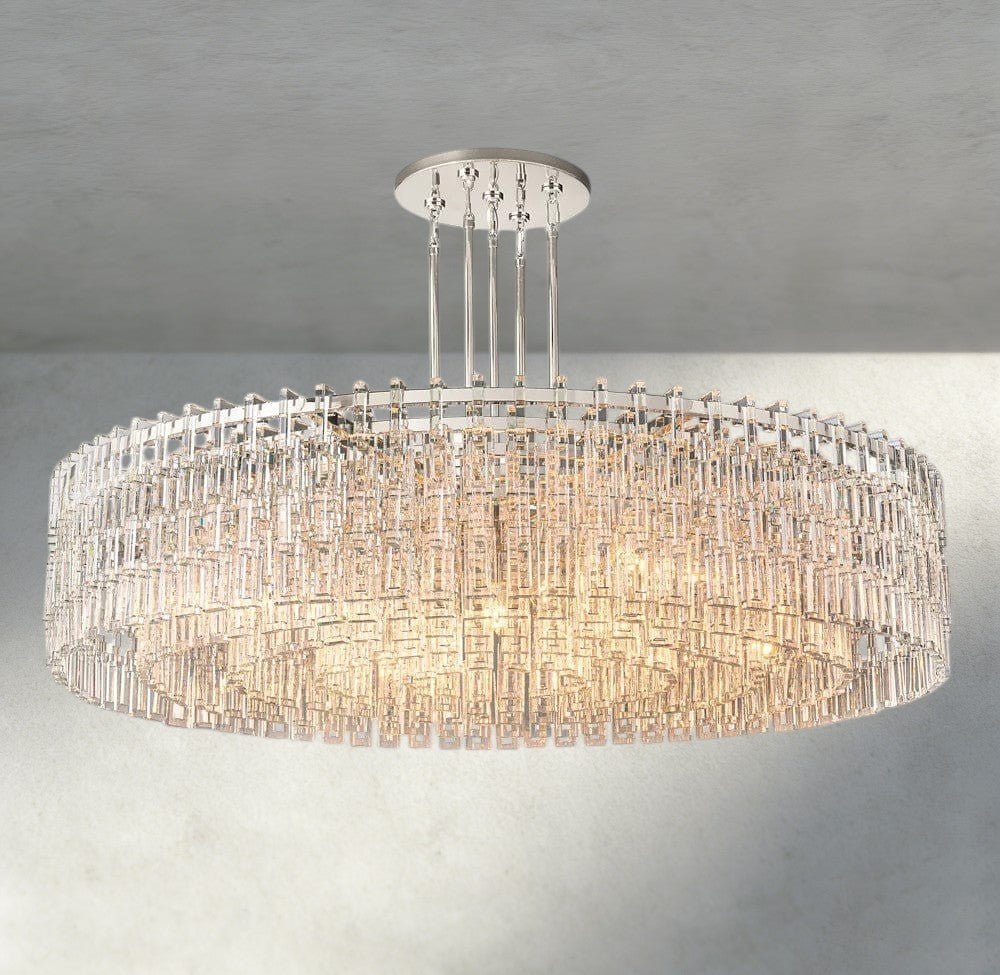 Merlyna Round Chandelier 36", 48", 60" - cyranlighting