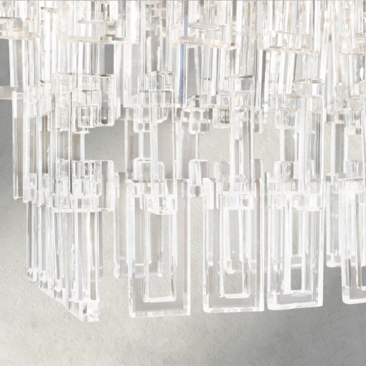 Merlyna Tiered Rectangular Chandelier 60", 72" - cyranlighting