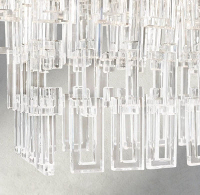 Merlyna Tiered Round Chandelier 36", 48", 60" - cyranlighting