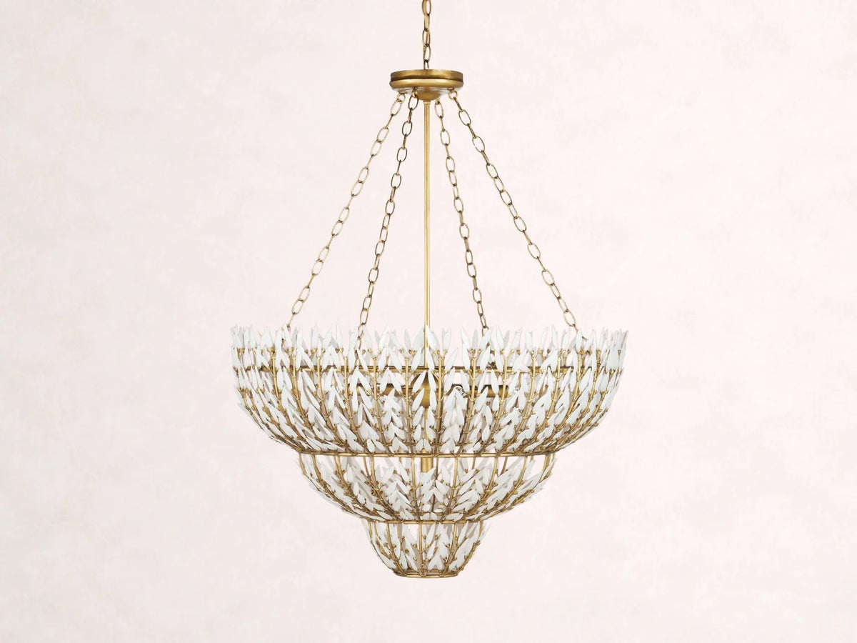 Morrigan Round Chandelier 34'' 56''D - cyranlamps