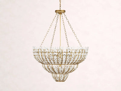 Morrigan Round Chandelier 34'' 56''D - cyranlamps