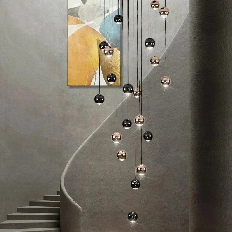 Multi Pendant Modern Foyer Chandelier - cyranlamps