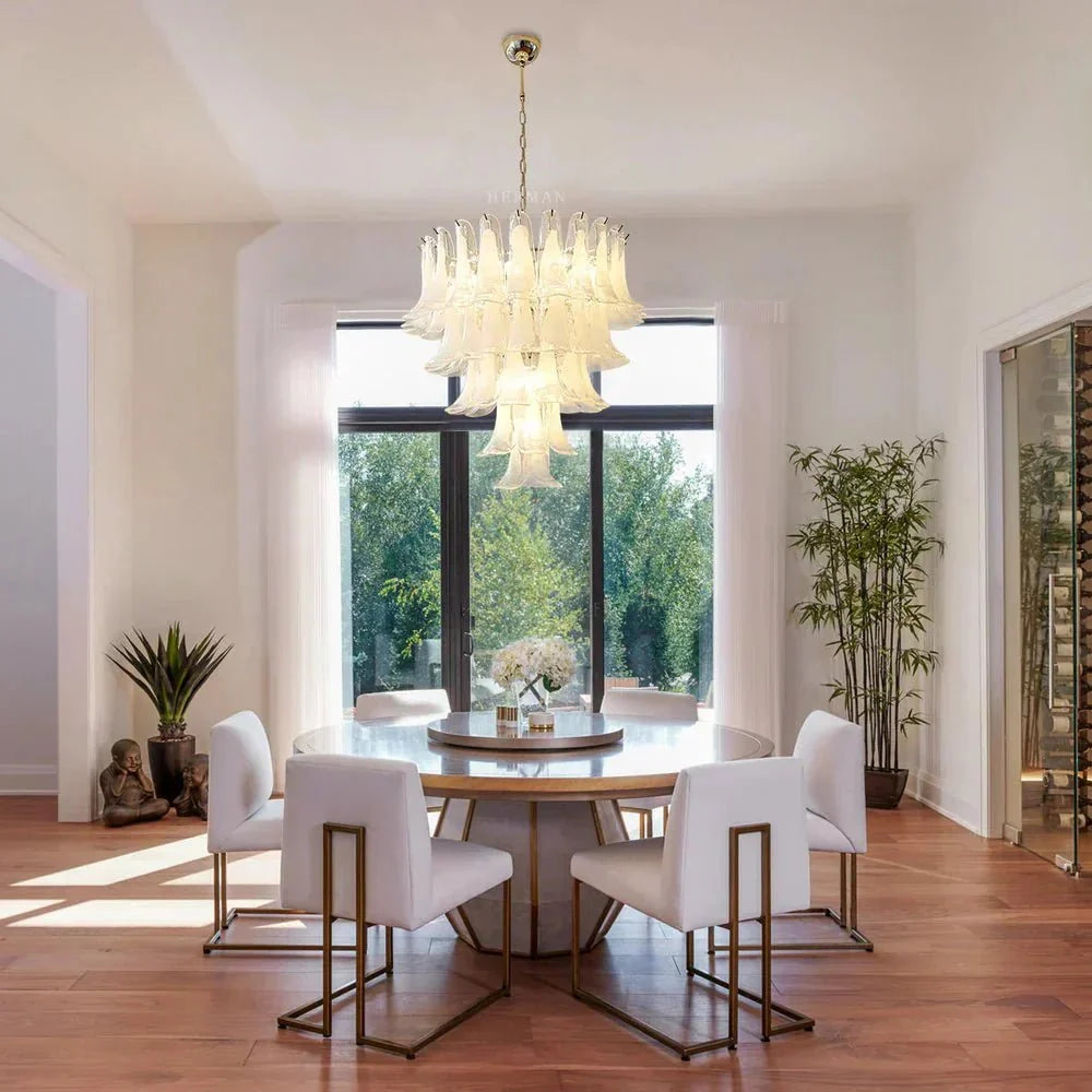 Murano Chandelier - cyranlamps