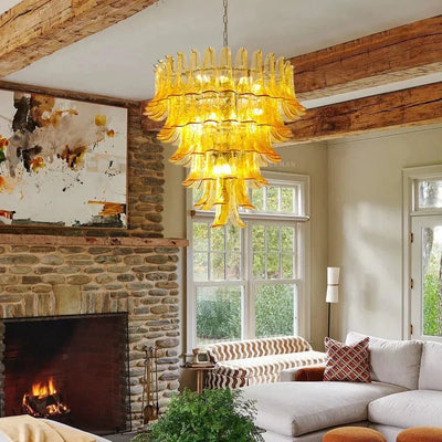 Murano Chandelier - cyranlamps