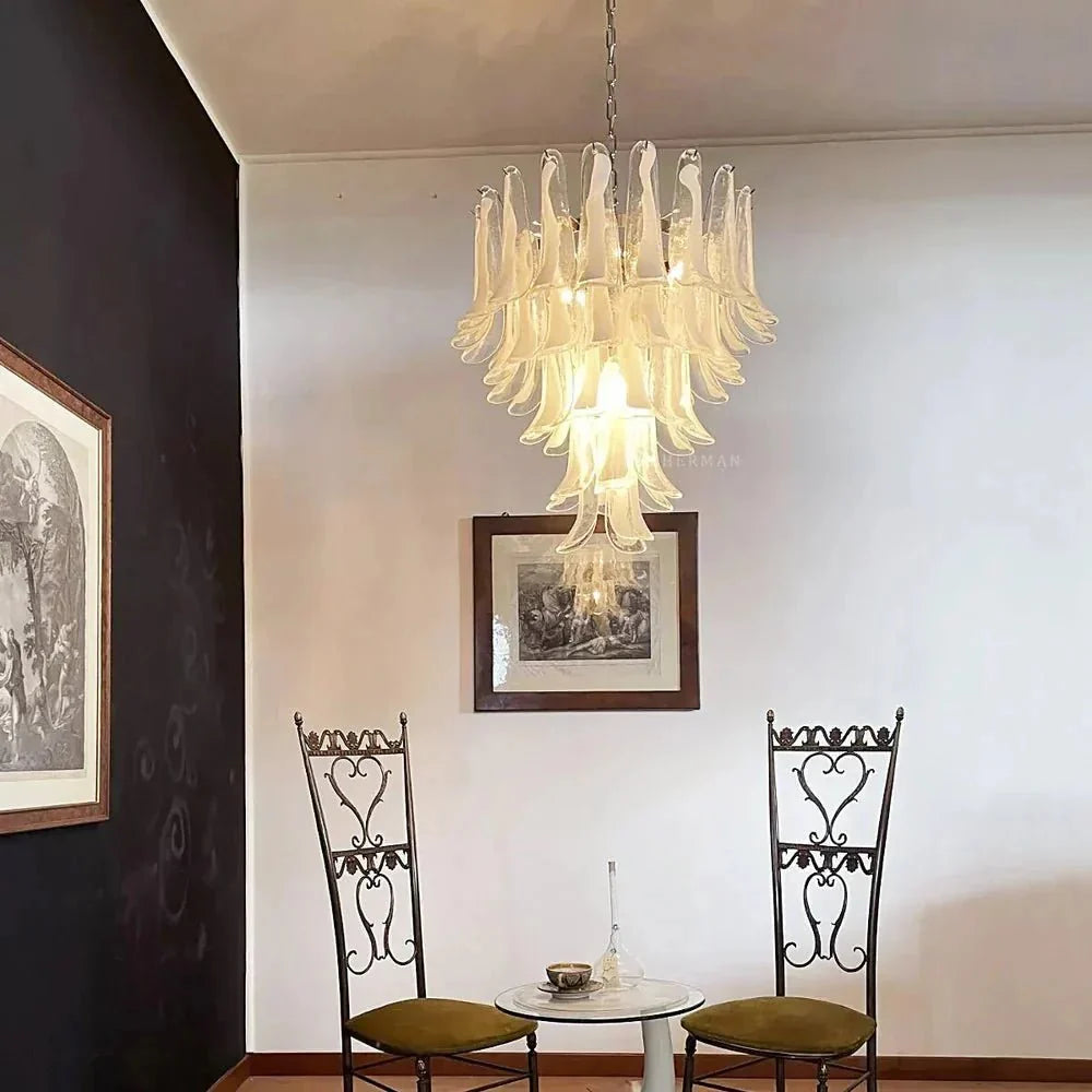 Murano Chandelier - cyranlamps