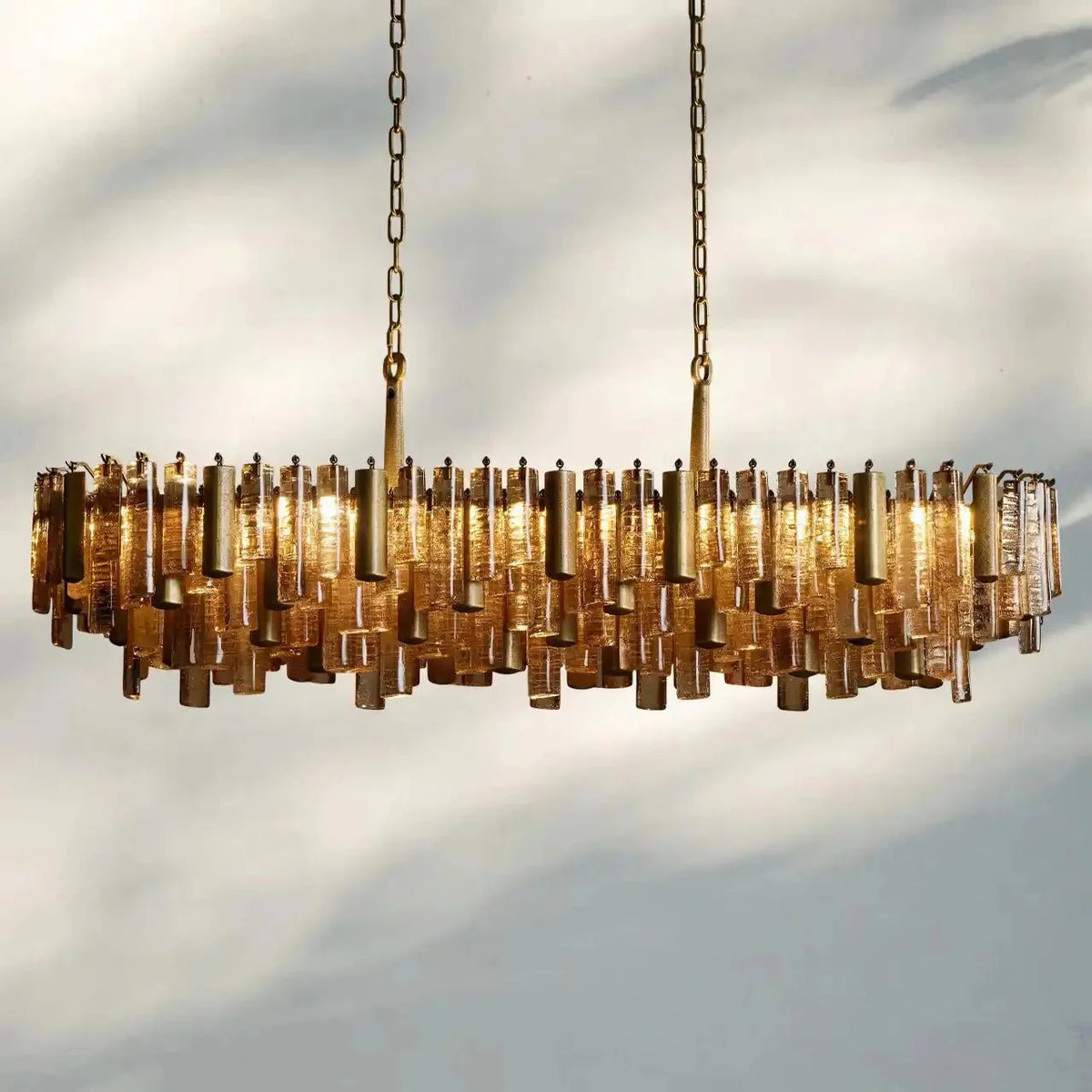 Neve Linear Chandelier - cyranlamps