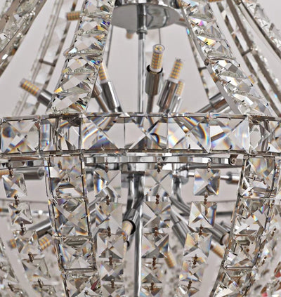 New Extra Large Luxury and Elegant Crystal Chandelier for Living Room/Staircase/Foyer/Villa/Duplex Hall - cyranlamps