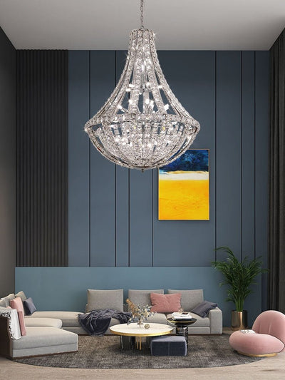 New Extra Large Luxury and Elegant Crystal Chandelier for Living Room/Staircase/Foyer/Villa/Duplex Hall - cyranlamps