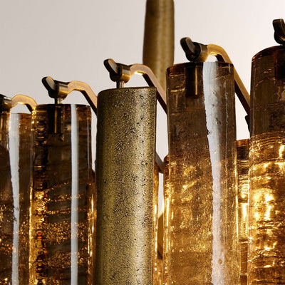 Nova Crystal Prism Linear Chandelier - Cyran Lamps