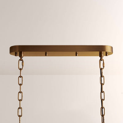 Nova Crystal Prism Linear Chandelier - Cyran Lamps