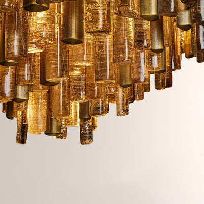 Nova Crystal Prism Round Chandelier - Cyran Lamps