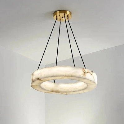 Palmer Marble Chandelier - cyranlamps