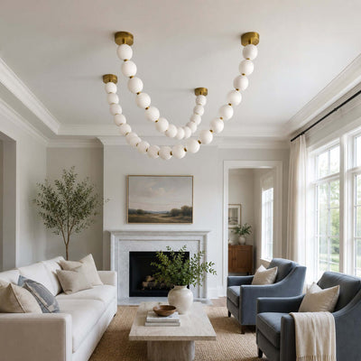 Perlina Necklace Combination Chandelier - cyranlamps