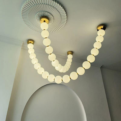 Perlina Necklace Combination Chandelier - cyranlamps