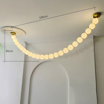 Perlina Necklace Combination Chandelier - cyranlamps