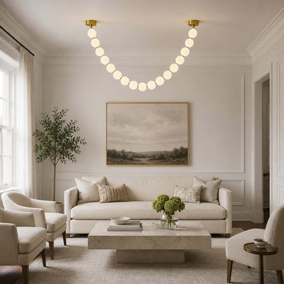 Perlina Necklace Combination Chandelier - cyranlamps