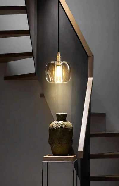 Post - modern Extra - long Pendant Light Fixtures for Staircase/High - ceiling Space/Foyer - cyranlamps