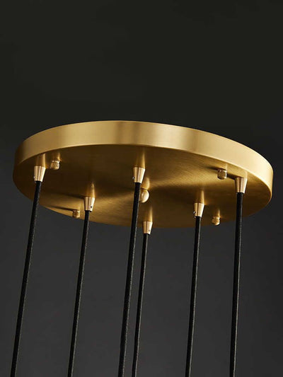 Post - modern Extra - long Pendant Light Fixtures for Staircase/High - ceiling Space/Foyer - cyranlamps