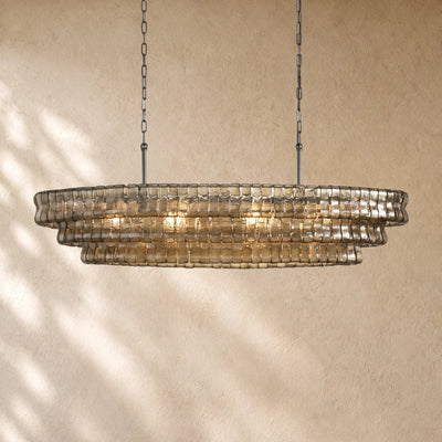 Ghiacci Oval Chandelier