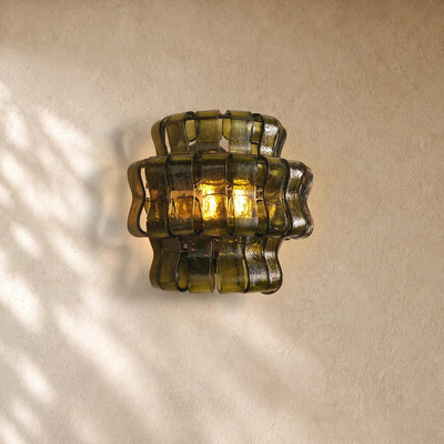Ghiacci Glass Wall Sconce