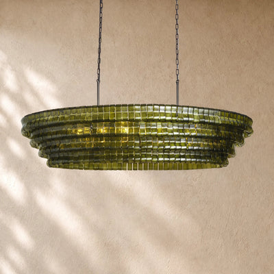 Ghiacci Oval Chandelier