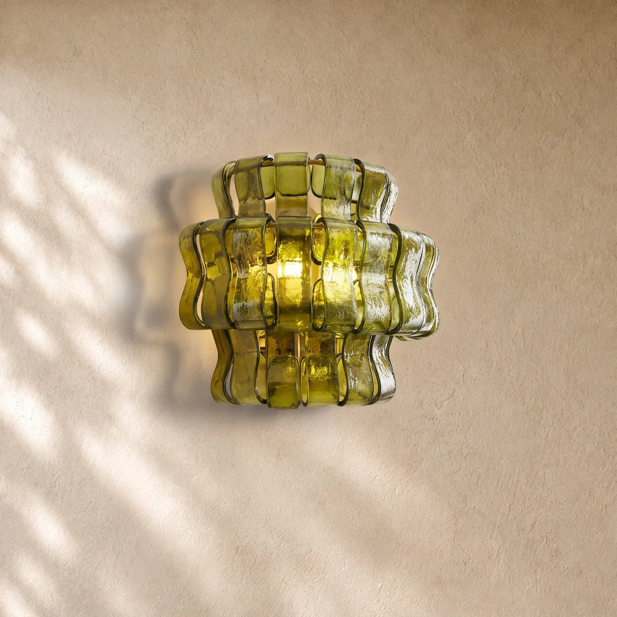 Ghiacci Glass Wall Sconce