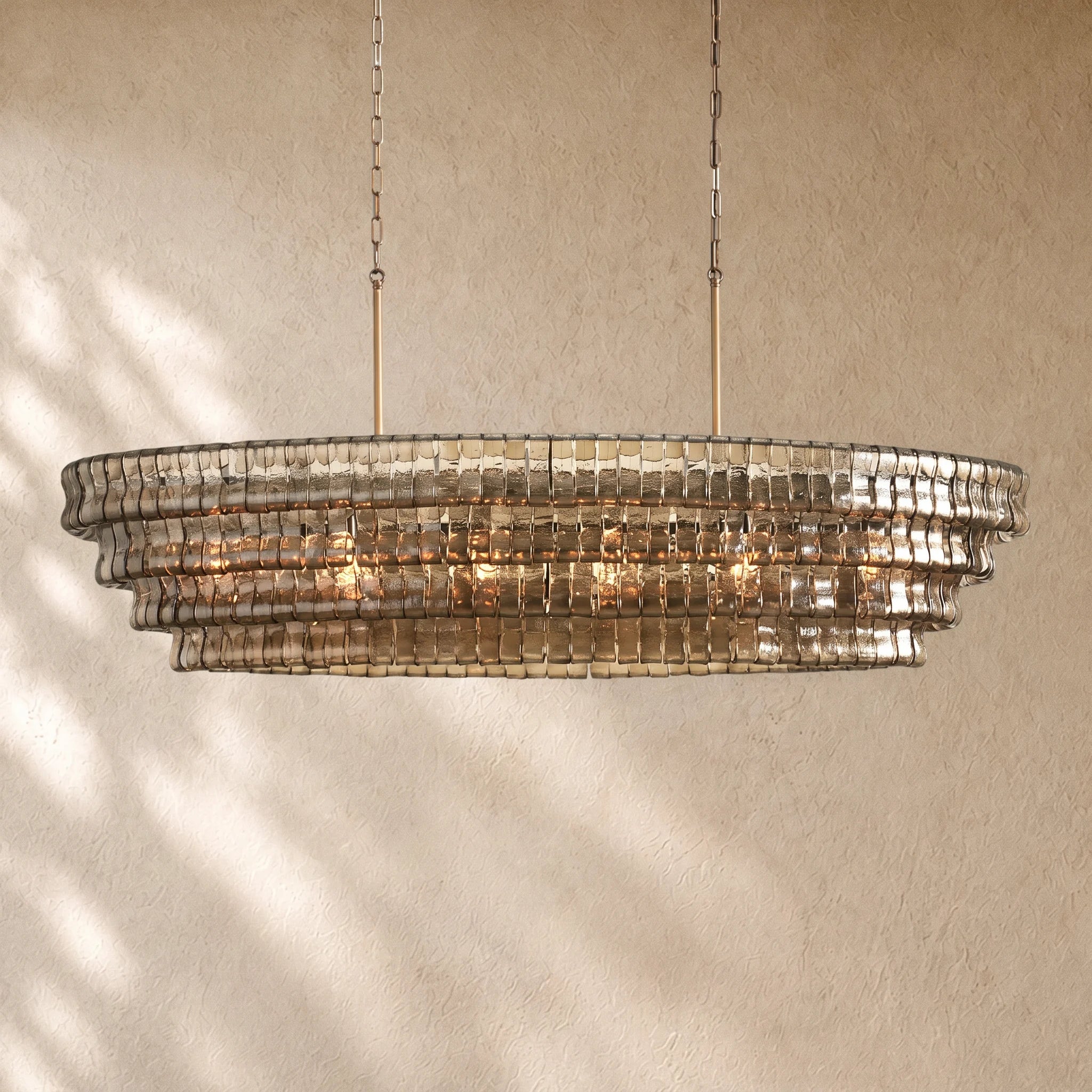Ghiacci Oval Chandelier