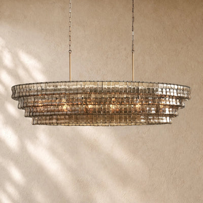 Ghiacci Oval Chandelier