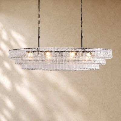 Ghiacci Oval Chandelier