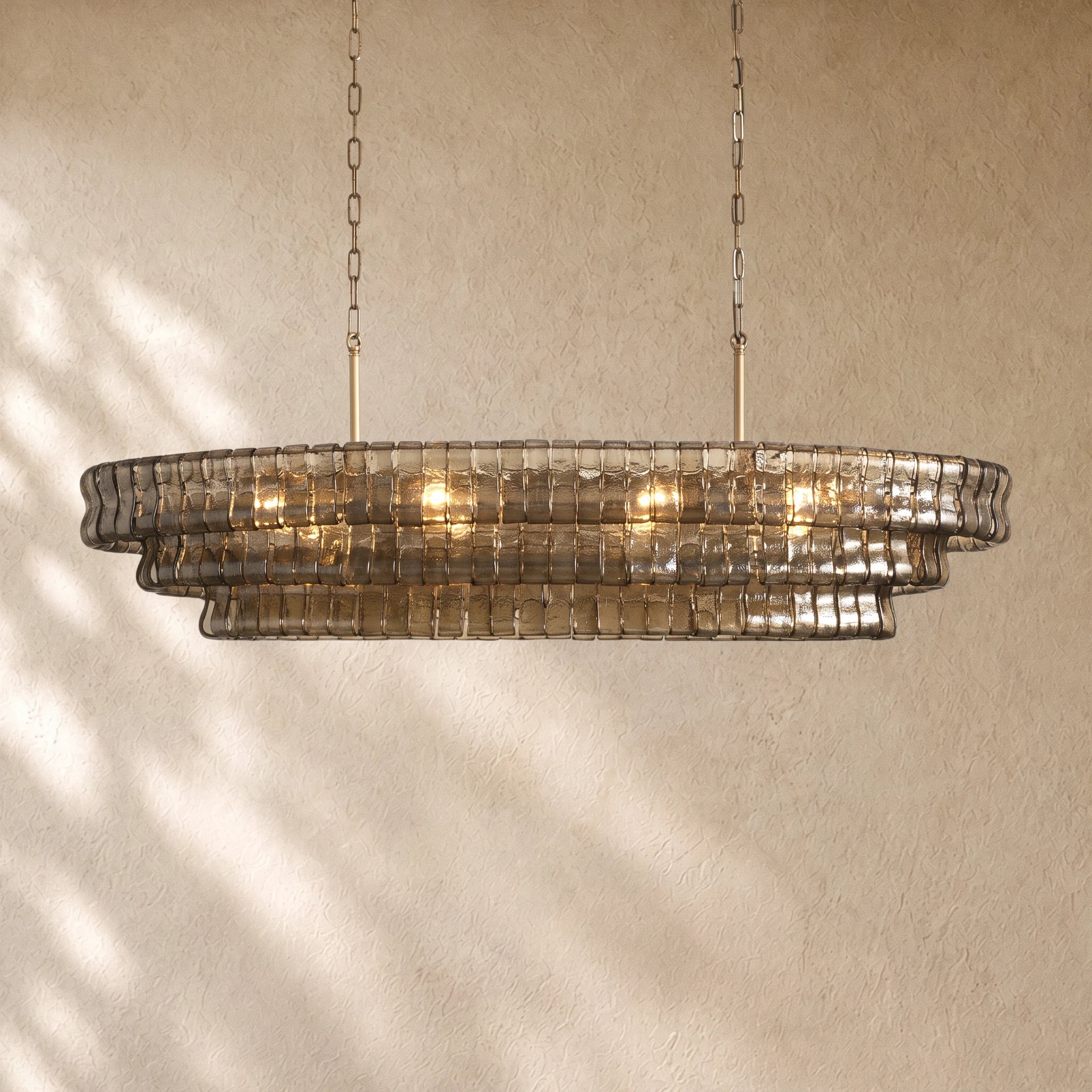 Ghiacci Oval Chandelier